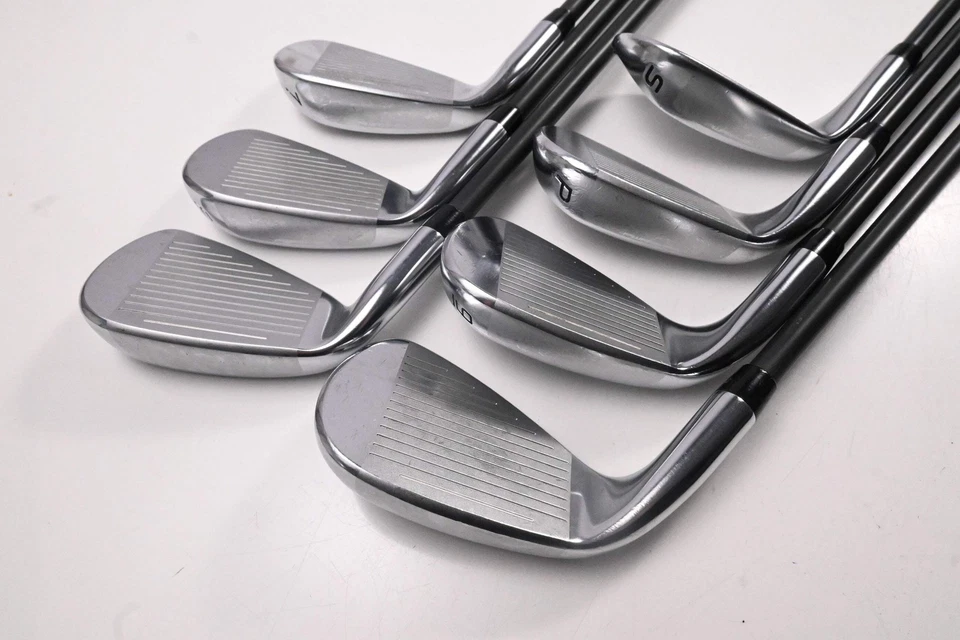 Cobra King F7 One Length Irons / 5-PW+SW / Regular Flex Fujikura Pro 63i Shafts - Image 4 of 4