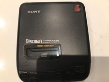 Vintage Sony Discman D-34 Portable CD Player Mega Bass Japan - Tested