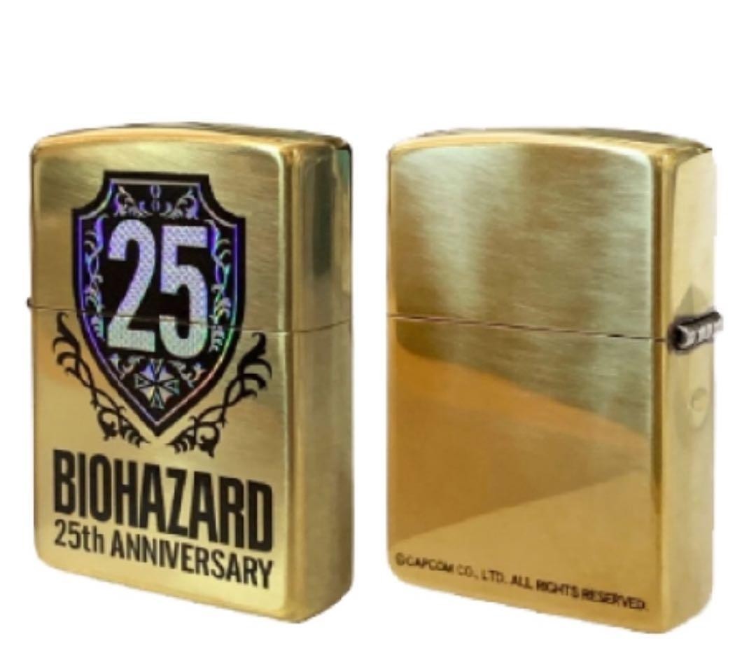 激レア✨biohazard made in heaven zippo gold Zippo Lighter Resident Evil 25th Anniversary Biohazard Capcom Gold