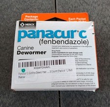 Panacur C - Canine Dewormer FENBENDAZOLE Exp: 10/27 Sealed