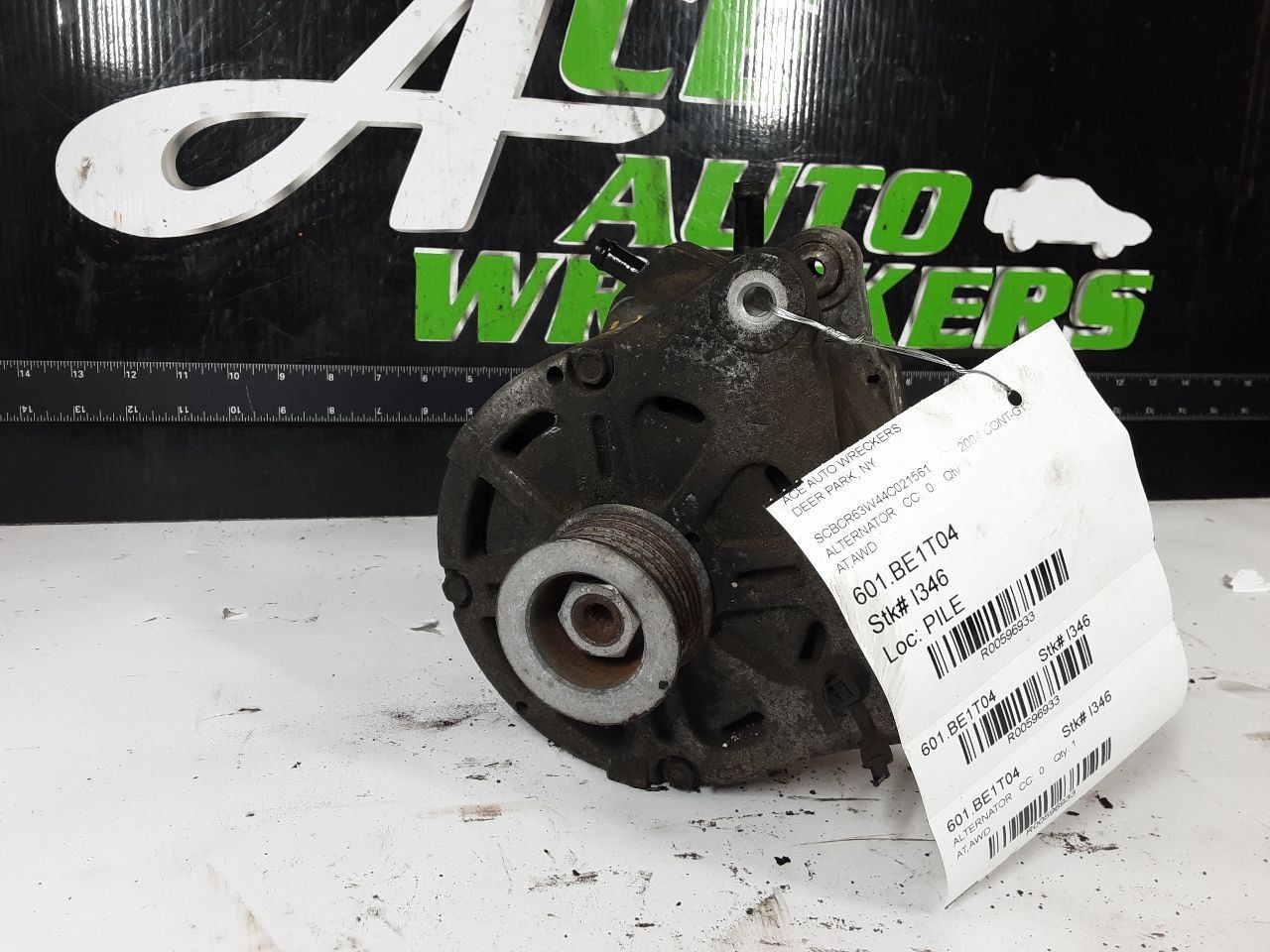 BENTLEY CONTINENTAL GT   2004 Alternator 596933