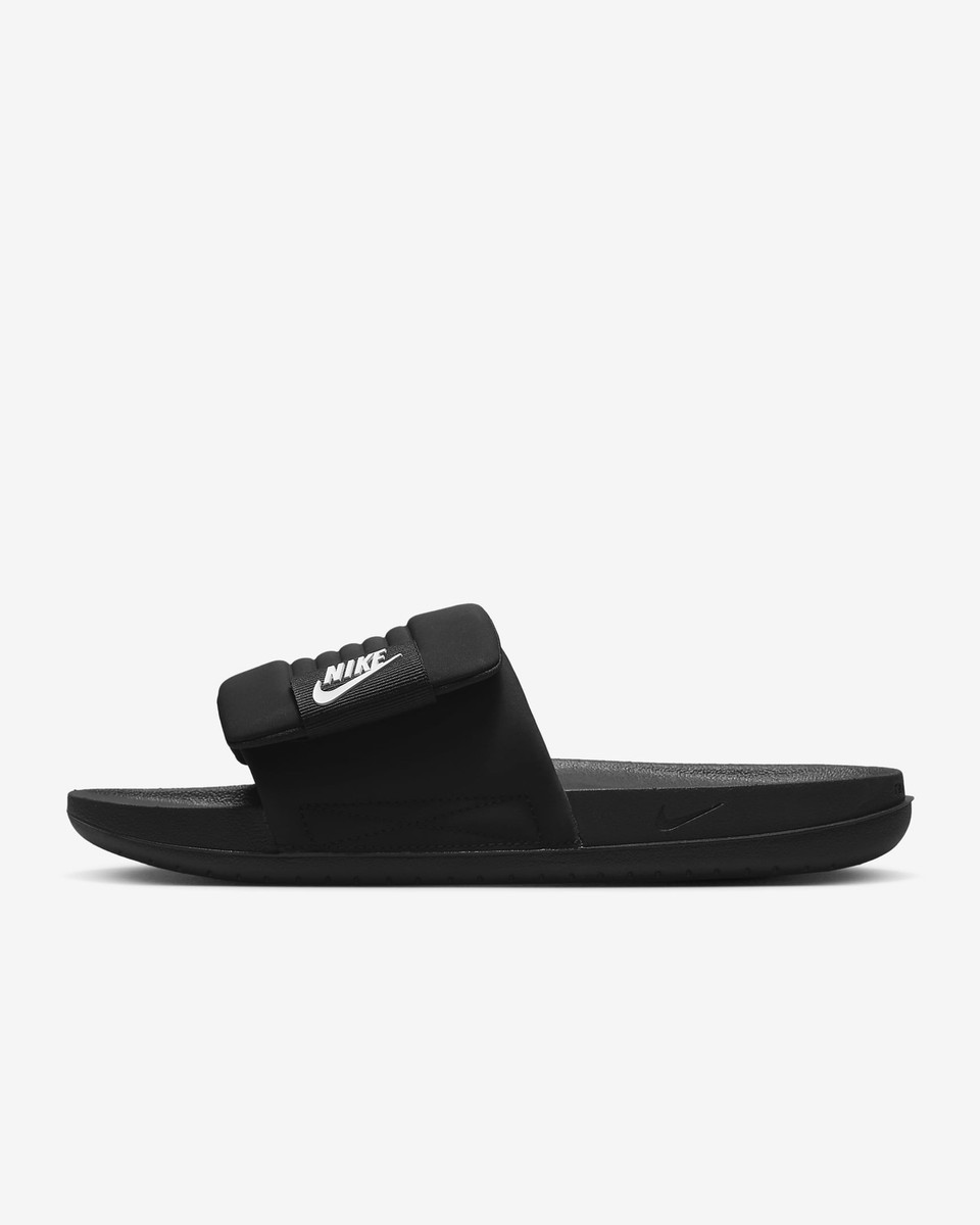 ◆Nike◆ Offcourt Adjust Slide M BlackBlackWhite DQ9624001 D DQ9624-001 Nike Offcourt Adjust Slide Black Black White