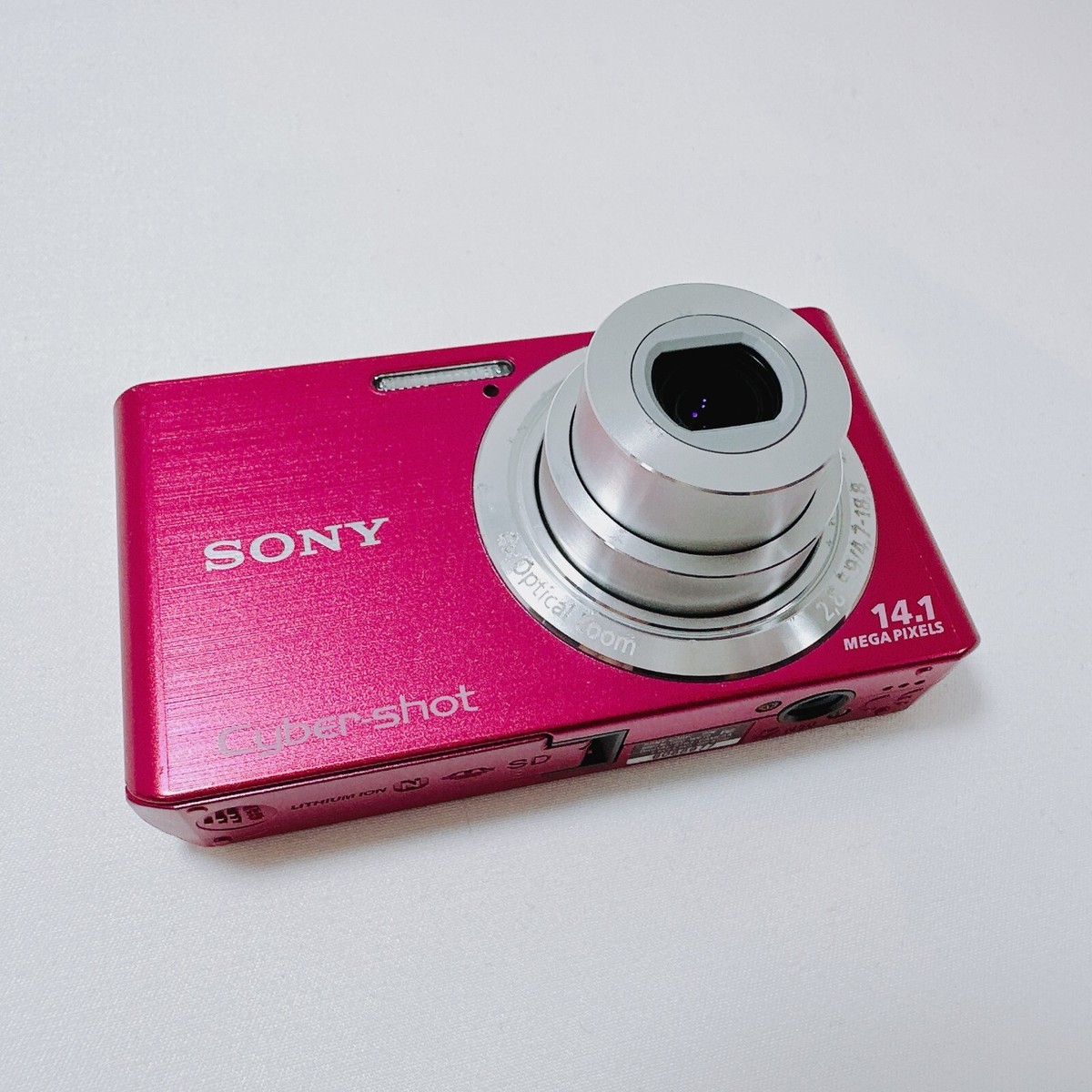 SONY Digital Camera DSC-W610 Pink Cyber Shot 4.0x Optical Zoom