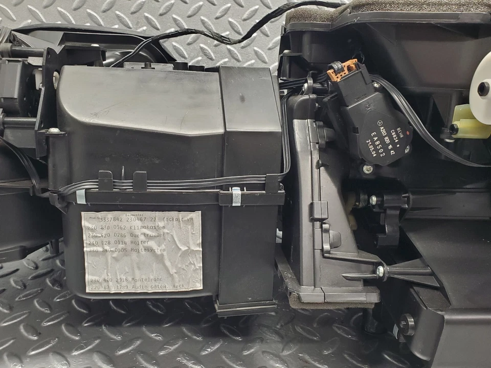 ⚙47943⚙ Mercedes-Benz R230 350SL Caja Calefactora Soplador Carcasa Behr A2308300962 Foto 4 de 4