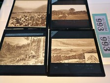 Vintage Magic Lantern Slides Inc Mexico