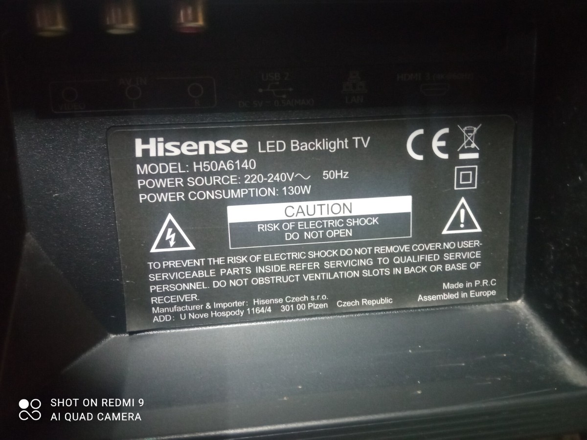 PLAQUE PRINCIPALE HISENSE 50A6BG RSAG7.820.11742/ROH EUR 80,00 - FR