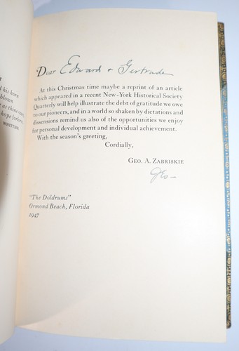 1947 The Pathfinder JC FREMONT First Edition Bound by George Zabrinskie Signed  - Picture 9 of 14