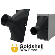 Goldshell Front to 2 Inch - Fan Shroud Adapter Silencer ASIC Mini-Doge Box