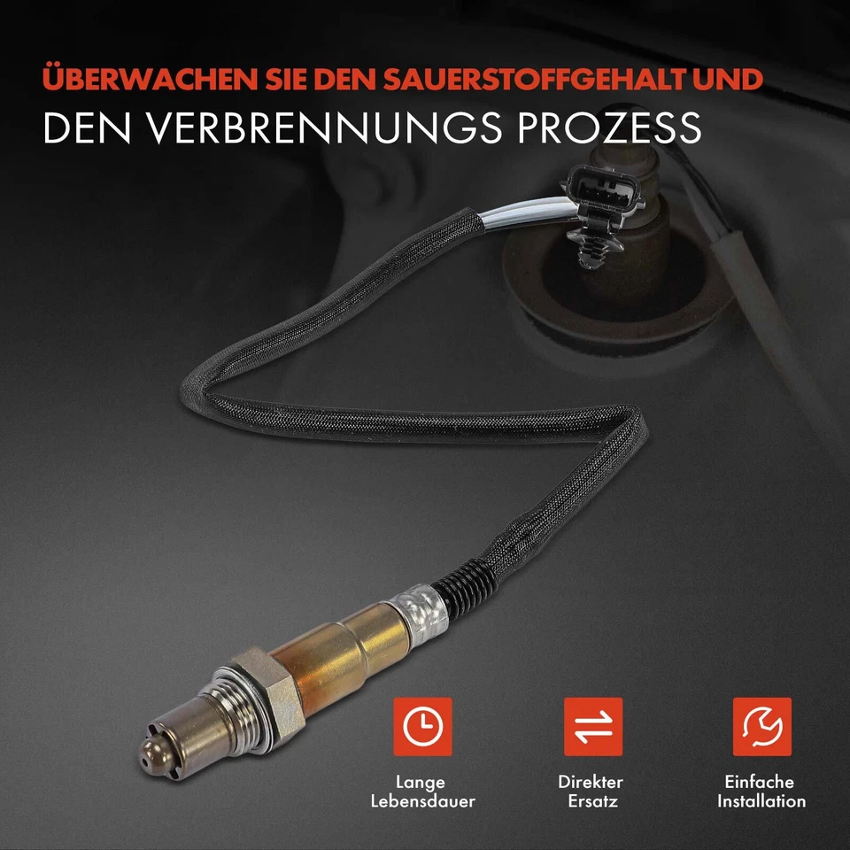 Sonda lambda sonda regolazione prima catalizzatore per Renault Twingo II CN0 1.2L 2007-2014 - Immagine 3 di 4