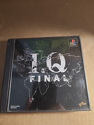 Japan Import I.Q Final IQ SONY PS1 PS 1 PlayStation Japanese