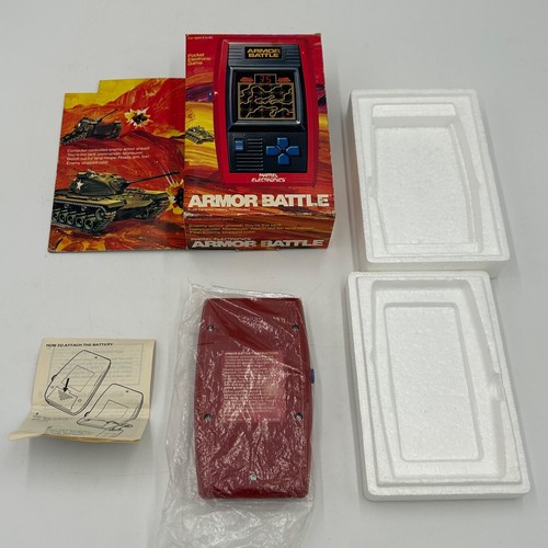 Vintage Mattel Electronics Armor Battle - 1978 Pocket Electronic Game No. 2938 - Bild 6 von 10