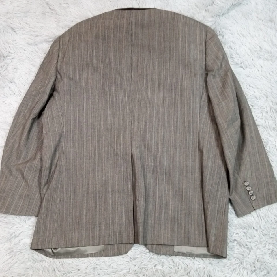 Traje Chaqueta De Colección Hart Schaffer & Marx Para Hombre Gris Lana Dayton Hudson Bolsillos 46 Foto 2 de 4