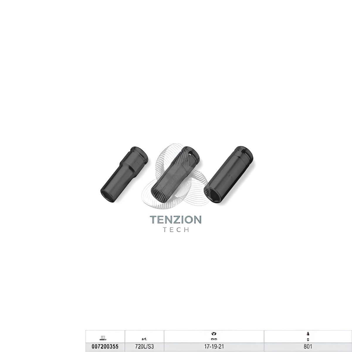 Set 3 Chiavi A Bussola Macchina Serie Lunga 1/2" 19-21mm - Beta 720L/S3