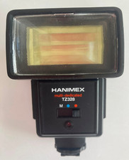 Hanimex TZ328 Blitz Blitzlicht Blitzlichtgerät Multi Dedicated Flash mit Handbuc