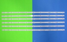  6 NEW HISENSE LED Backlight Strips for 65R6E3, 65H6570G, 65A7300, 65R6090G