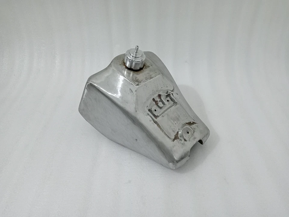 Tanque de gasolina Yamaha YZ80J YZ 80J 1982 acero crudo + tapa | ajuste Foto 4 de 4