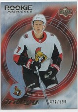 2018-19 UD Trilogy '03-04  Retro Rookies RC #03BT Brady Tkachuk 320/599 Flames