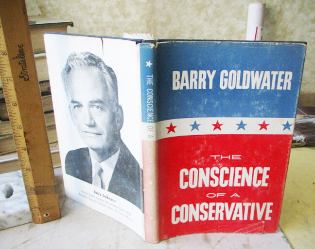 THE CONSCIENCE Of A CONSERVATIVE,1960,Barry Goldwater,1st Ed,DJ