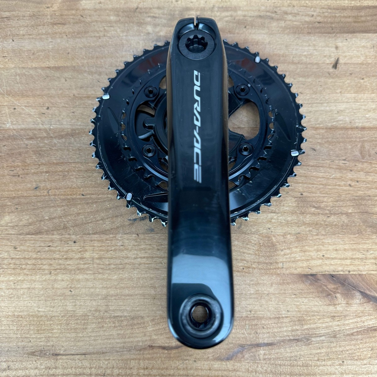 パーツ SHIMANO FC-R9200 4iiii DUAL 165 52-36T Crankset 4iiii Precision Pro Shimano Dura-Ace FC-R9200 52/36T