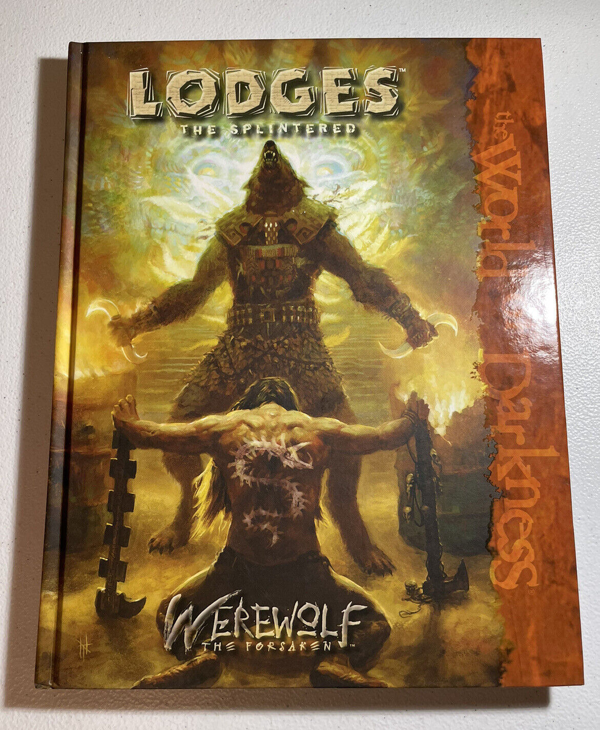 World of Darkness - Lodges: Free Shipping New Hardcover Werewolf Max 49% OFF Th The Splintered