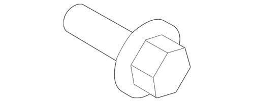 Tornillo de rotor para Ford (N/P W717146-S439)