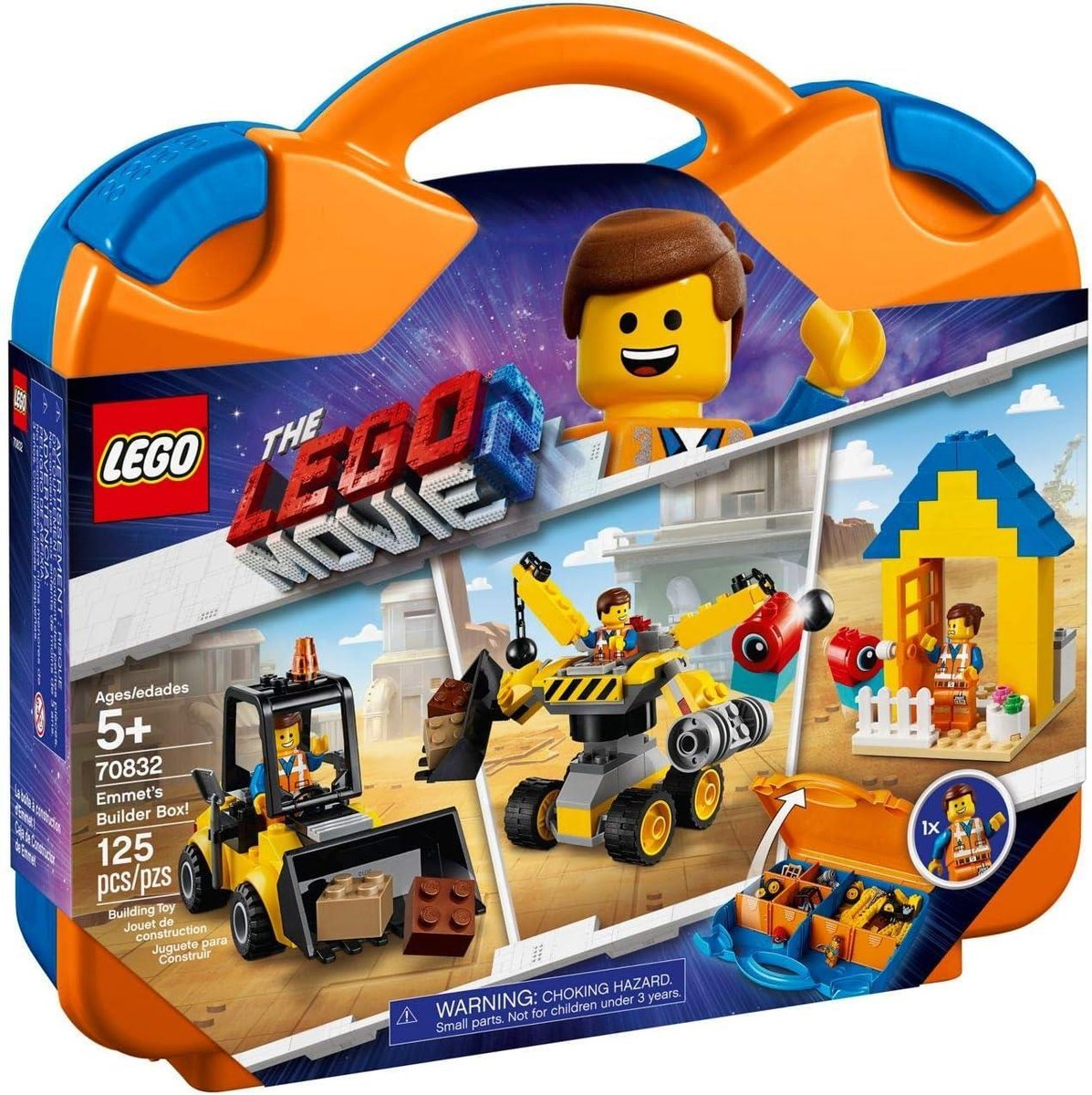 LEGO The LEGO Movie 2: Emmet's Builder Box! (70832) 5702016368147
