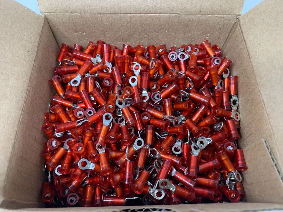 3M MNG18-6R/SK Ring Terminal Connector 6 Stud Circular 18-22 AWG Crimp QTY. 1000 - Image 4 of 4