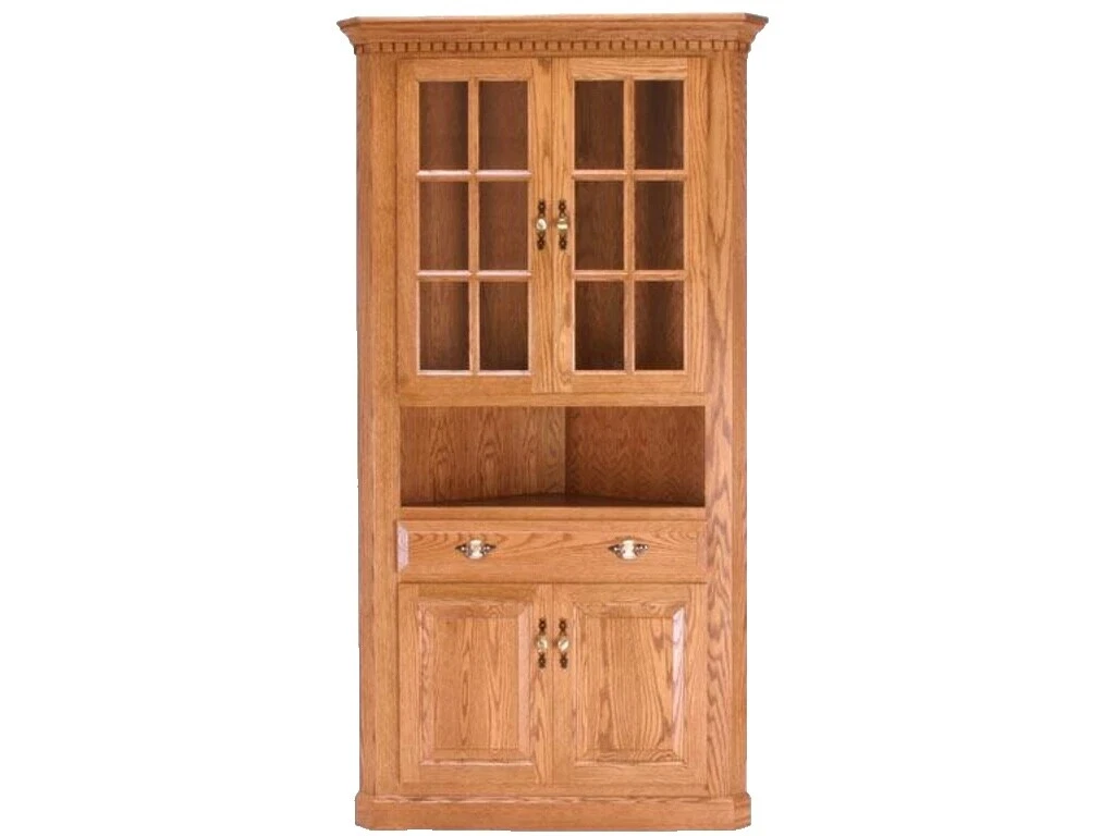 Wooden Corner Cabinets of Drawers