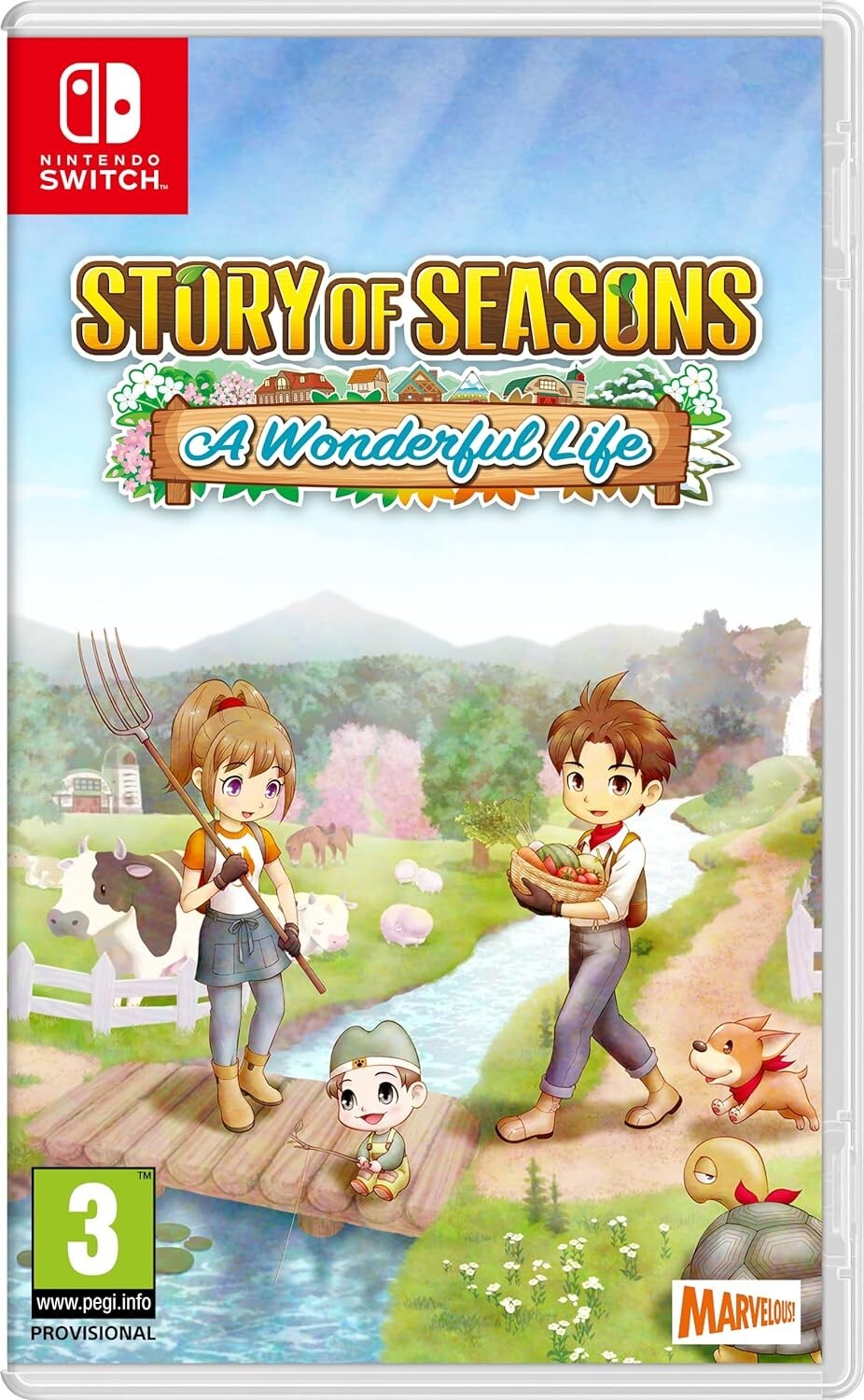 STORY OF SEASONS A WONDERFUL LIFE - NINTENDO SWITCH NUOVO VIDEOGIOCO PAL