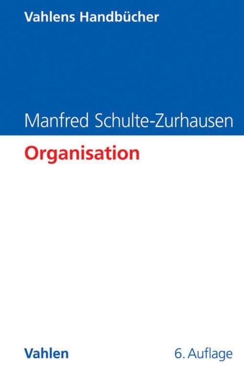 Thumbnail - Organisation Manfred Schulte-zurhausen 9783800646890