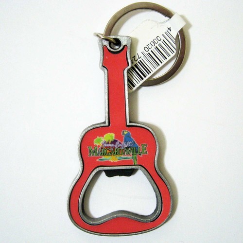 Jimmy Buffett ® 2022 MARGARITAVILLE Las Vegas Guitar Bottle Opener Key