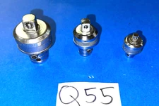 SNAP-ON TOOLS 3 PIECE MULTI DRIVE RATCHETING ADAPTORS TM67A + F67B + S67