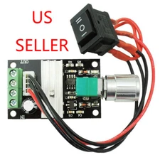 6V-28V Max 3A 80W PWM DC Motor Speed Controller Reversible Switch Governor