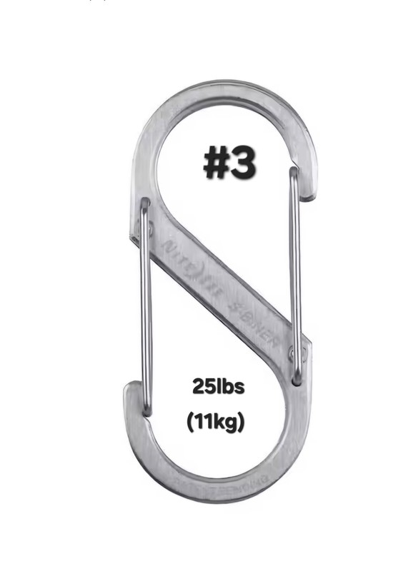 (5) Nite Ize S-Biner #3 *Brand new*