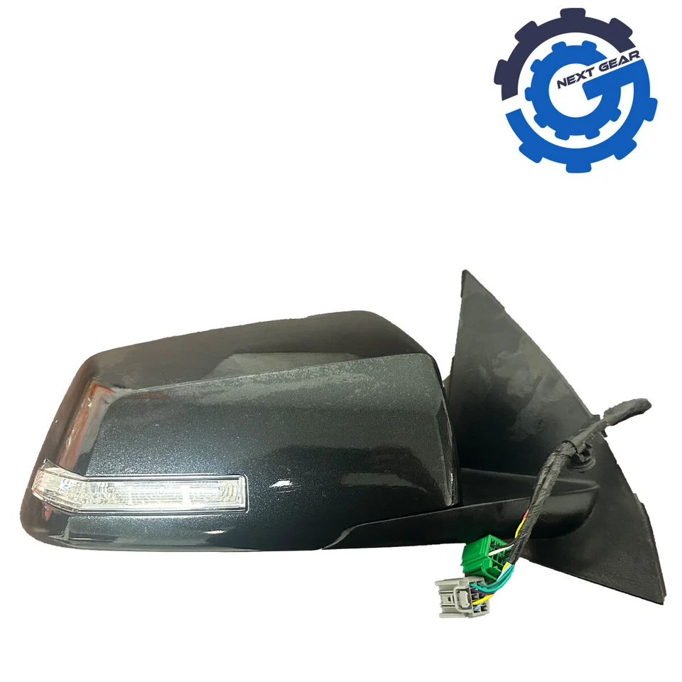 Nuevo espejo retrovisor lateral derecho OEM GM pasajero negro 2008-12 GMC Acadia Saturn 22791359 Foto 2 de 2