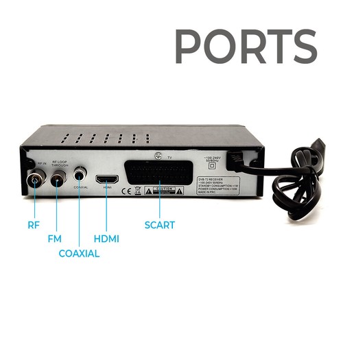 SINTONIZADOR TDT GRABADOR EUROCONECTOR HDMI USB MP3 REGALO CABLE HDMI |
