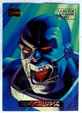 1994 Marvel Masterpieces Gold Signature Card 1 APOCALYPSE. Free New Top Loader.