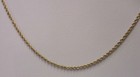 14K Michael Anthony Yellow Gold Rope Chain Necklace 24" [N21] — photo 3