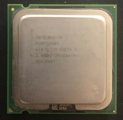 Intel Pentium 4 630 3.0 GHz Processor 2MB L2 800MHz Hyper threading PLGA775