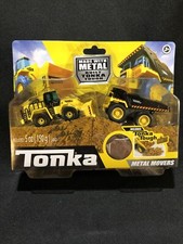 tonka steel dump truck and loader combo