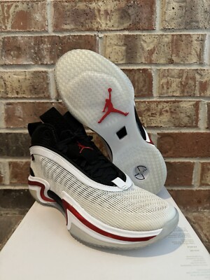 New 10.5 Nike Air Jordan 36 XXXVI Psychic Energy White Red Black CZ2650-100 Men