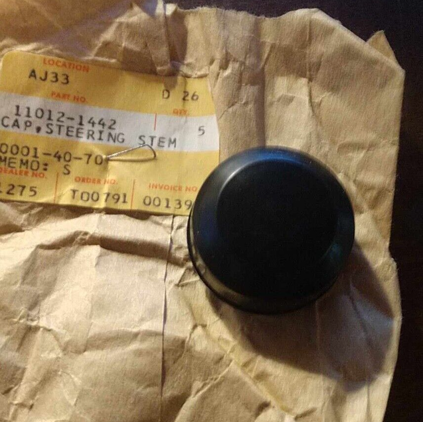 Kawasaki NOS NEW 11012-1442 Steering Stem Cap ZX ZX600 Ninja #KA1
