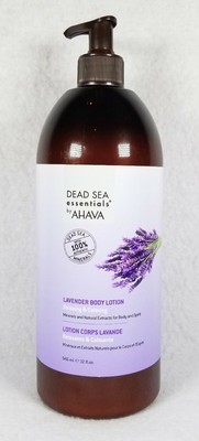 New Dead Sea Essentials By AHAVA Lavender Body Lotion 32 Oz - Free Shipping! 