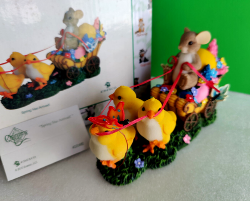 Charming Tails SPRING HAS ARRIVED Ostern Schmetterlinge Küken Mackenzie Figur
