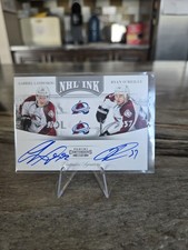 2011-12 Panini Contenders Gabriel Landeskog And Ryan Oreilly Nhl Ink Dual...