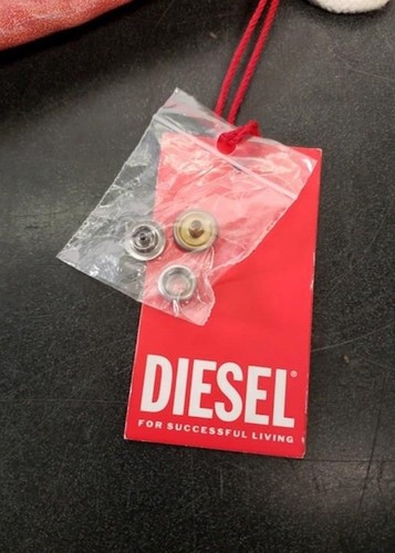 New DIESEL Vintage leather Bomber jacket Dxd-22-L01 Size Small — Jacket DIESEL - Picture 6 of 21