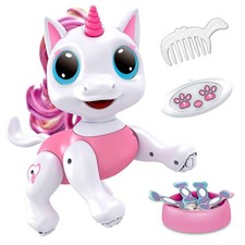 Power Your Fun Robo Pets Unicorn 8 inches x 8 x 9 inches, Pink