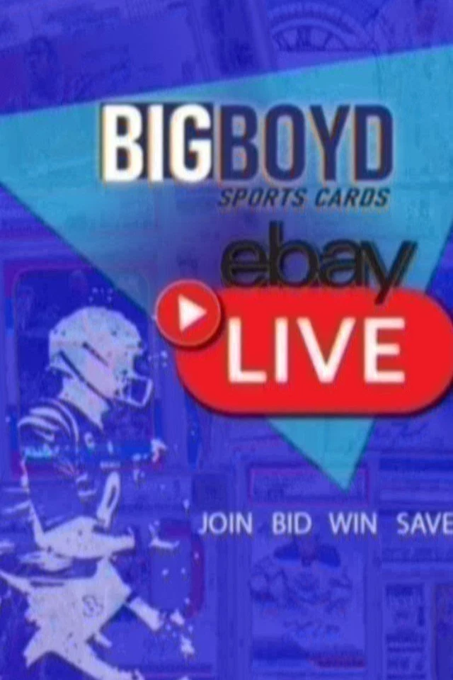 $1 START LIVE AUCTIONS - 6/25 BIGBOYD SPORTS CARDS - SINGLES - AUTOS - MORE