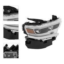 RIGHT SIDE LED HEADLIGHT DUAL PROJECTOR FOR RAM 1500 2019 2020 2021 2022