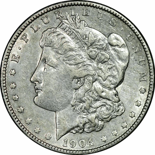 1904 Morgan Silver Dollar $1 Raw